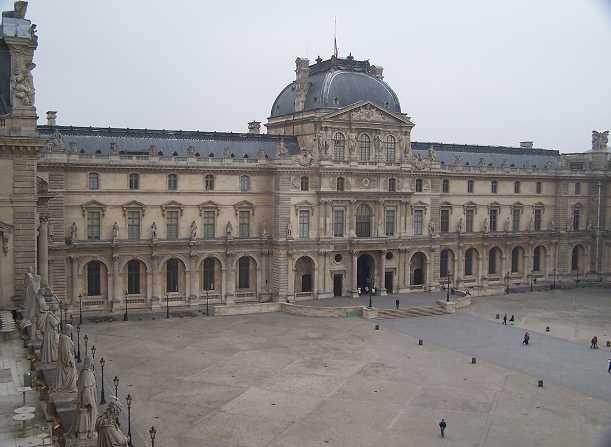 Louvre original entrance