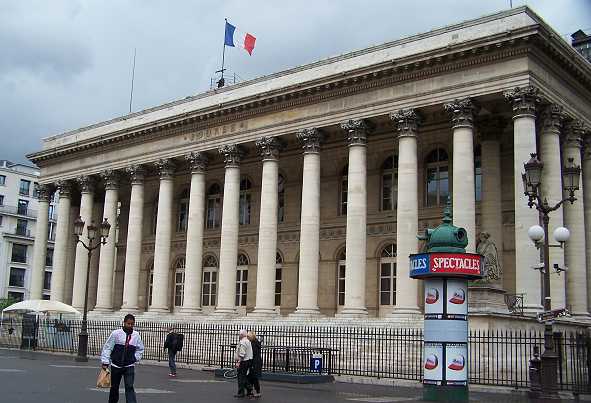 Bourse, the Paris stock exchange