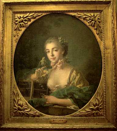 Marie-Emilie Baudouin (presumed) by Francois Boucher