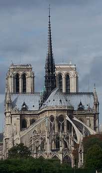 Notre Dame, Paris, from Pont de la Tournelle